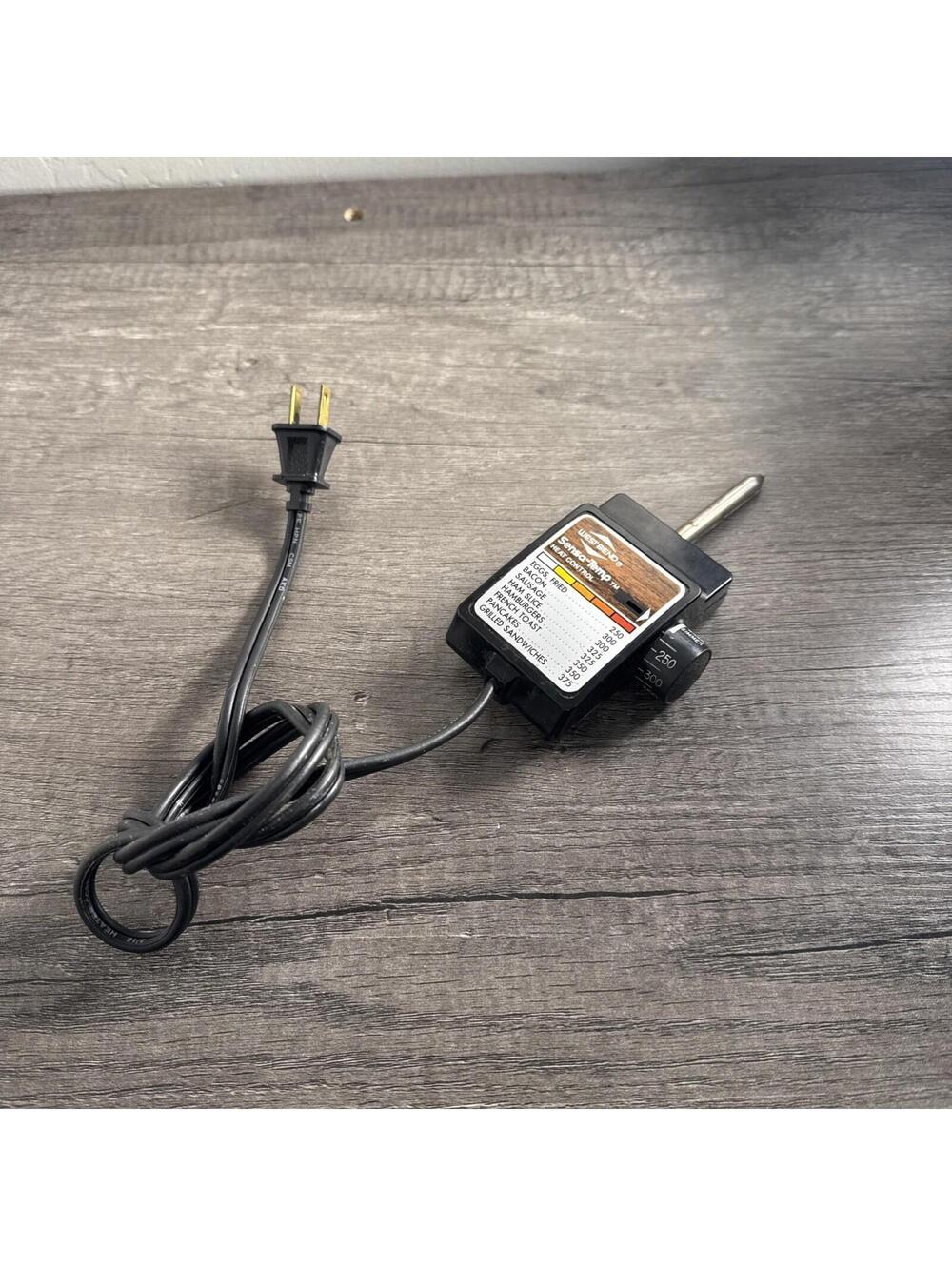 West Bend Sensa-Temp Electric Heat Control Probe Model WB #1 Tested